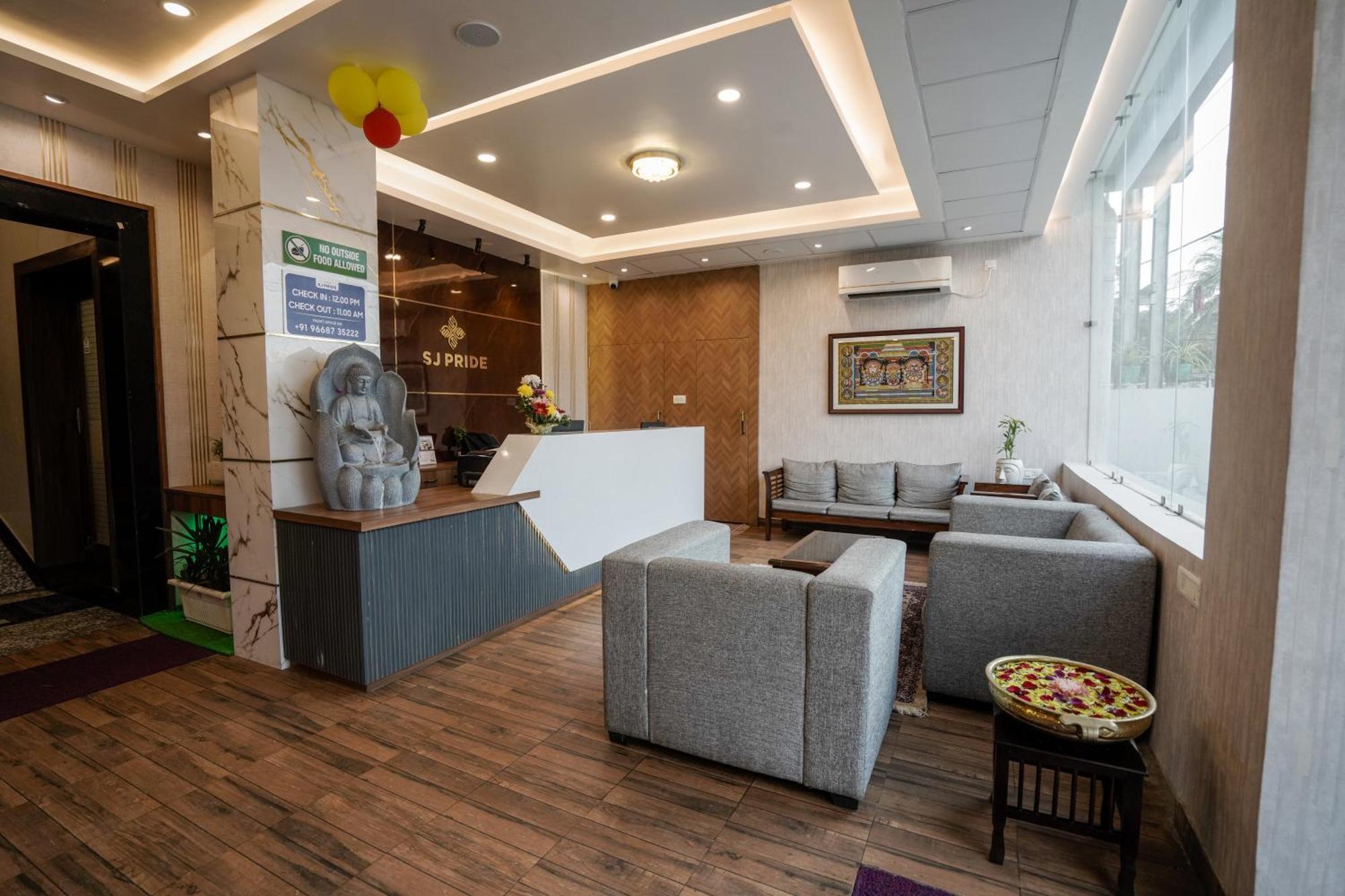 Hotel Sj Pride Bhuvanéšvar Exteriér fotografie